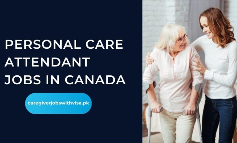 Personal Care Attendant Jobs in Canada